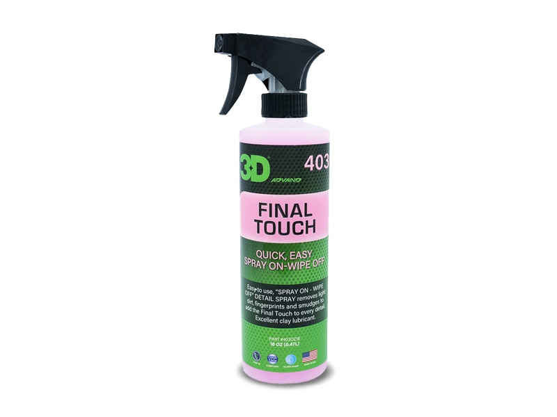 3D Final Touch -Fényesítő spray  473 ml